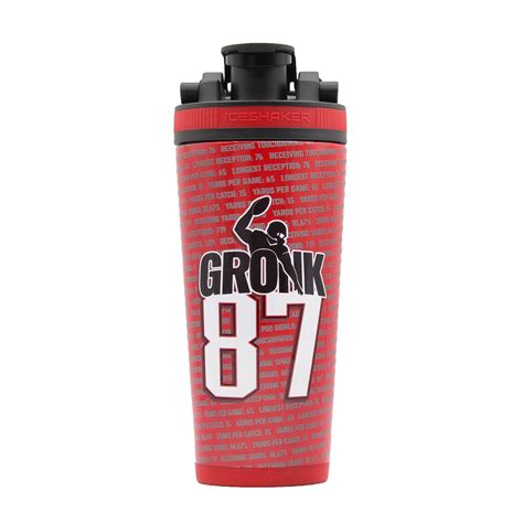 rob gronkowski shaker bottle.